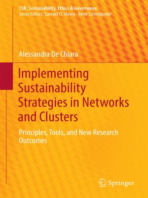 cover image of Implementing Sustainability Strategies in Networks and Clusters